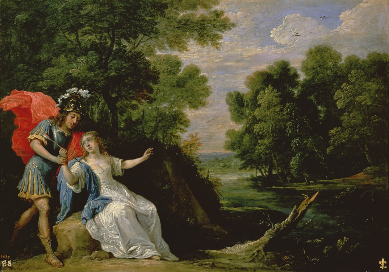 The Reconciliation of Rinaldo and Armida by David Teniers the Younger