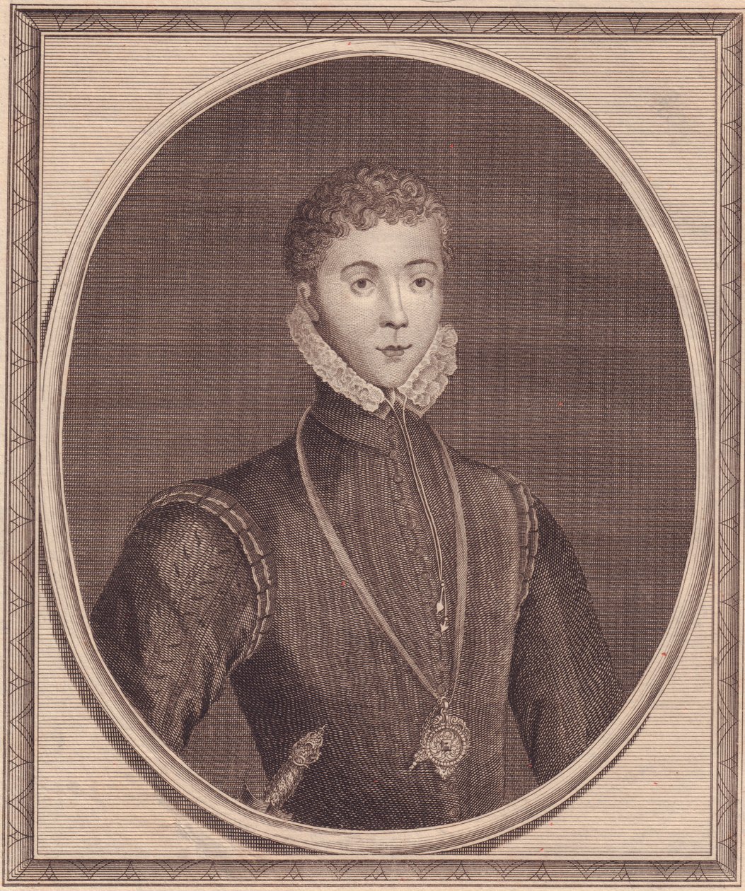 Portrait of Henry Stuart, Lord Darnley, King Consort of Scotland by John Ward Dunsmore