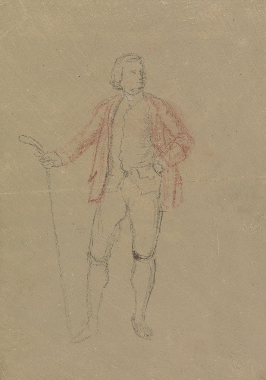 Study for the Portrait of William Inglis by David Allan