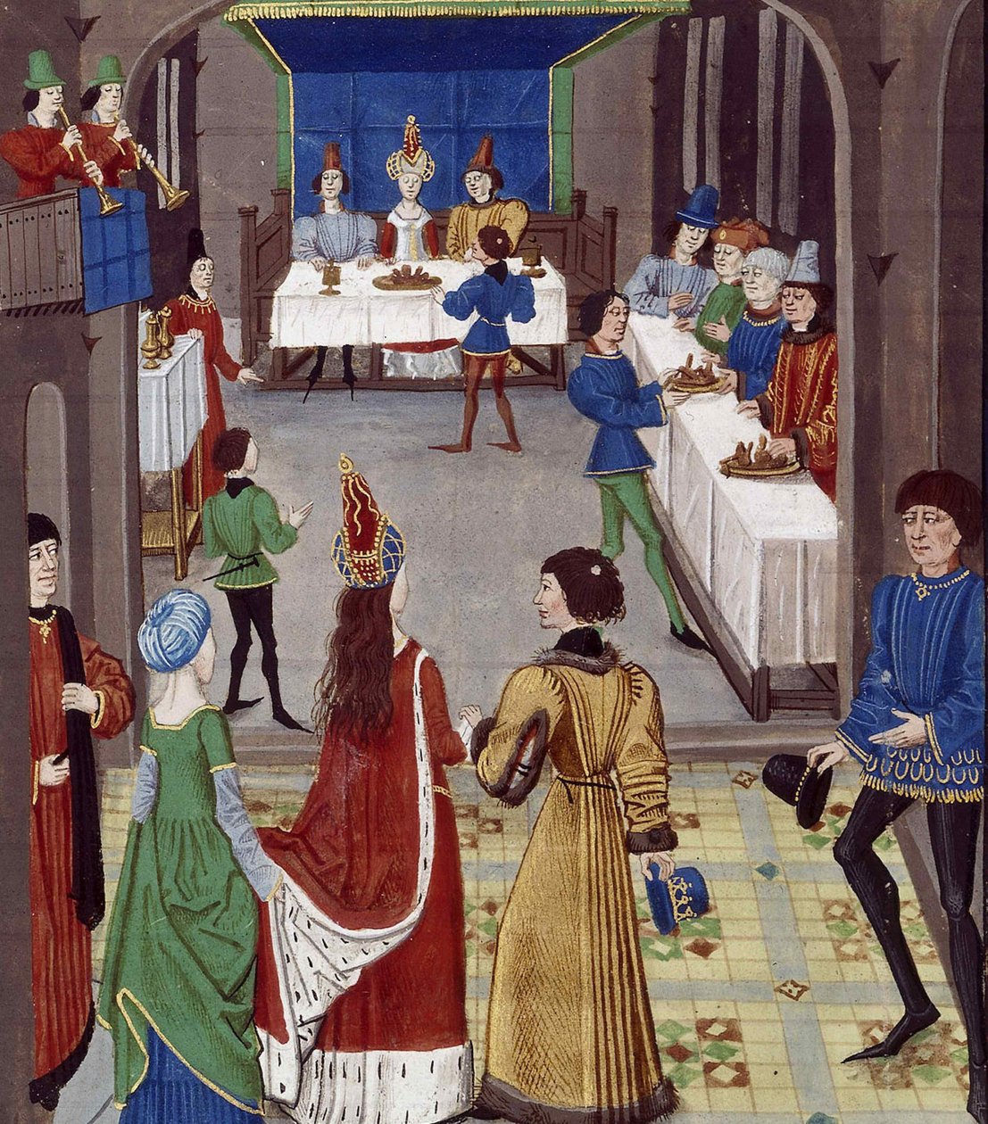 The Marriage. From: Renaud de Montauban by David Aubert