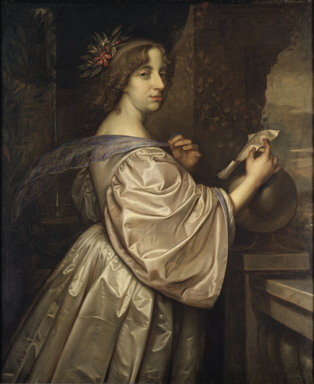 Portrait of Queen Christina of Sweden by David Beck