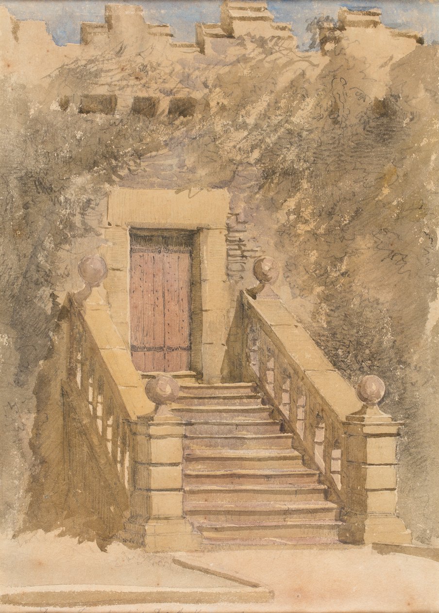 Doorway at Haddon Hall by David Cox