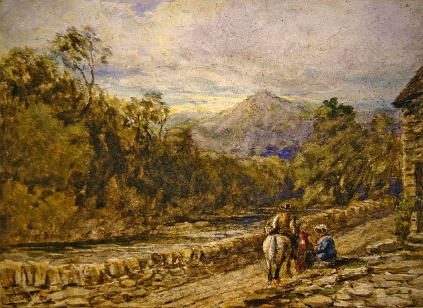 Going to Market by David Cox