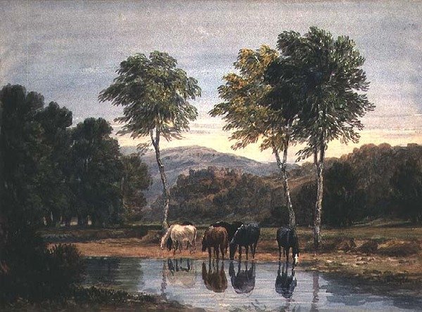 Goodrich Castle by David Cox
