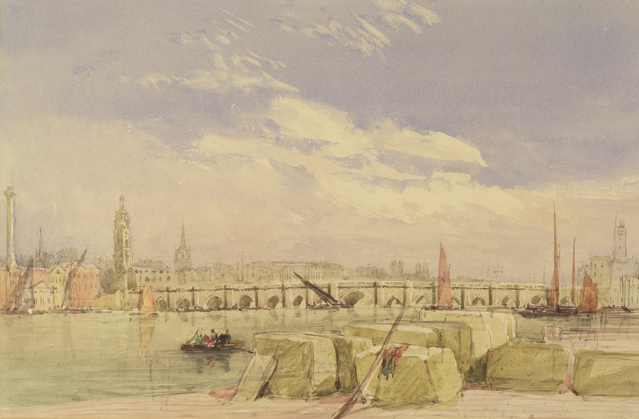 London Bridge by David Cox