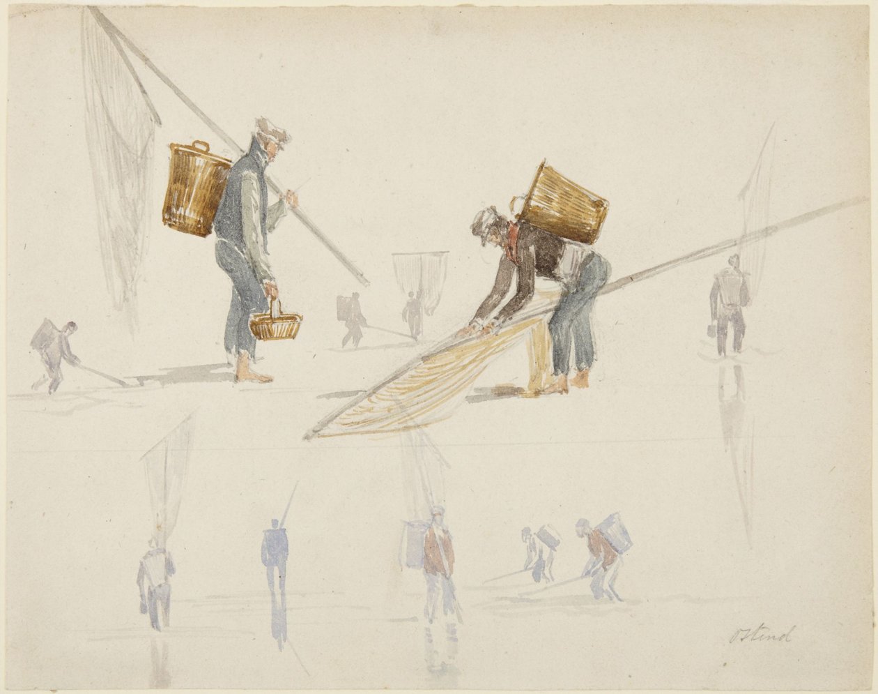Studies of Fishermen by David Cox