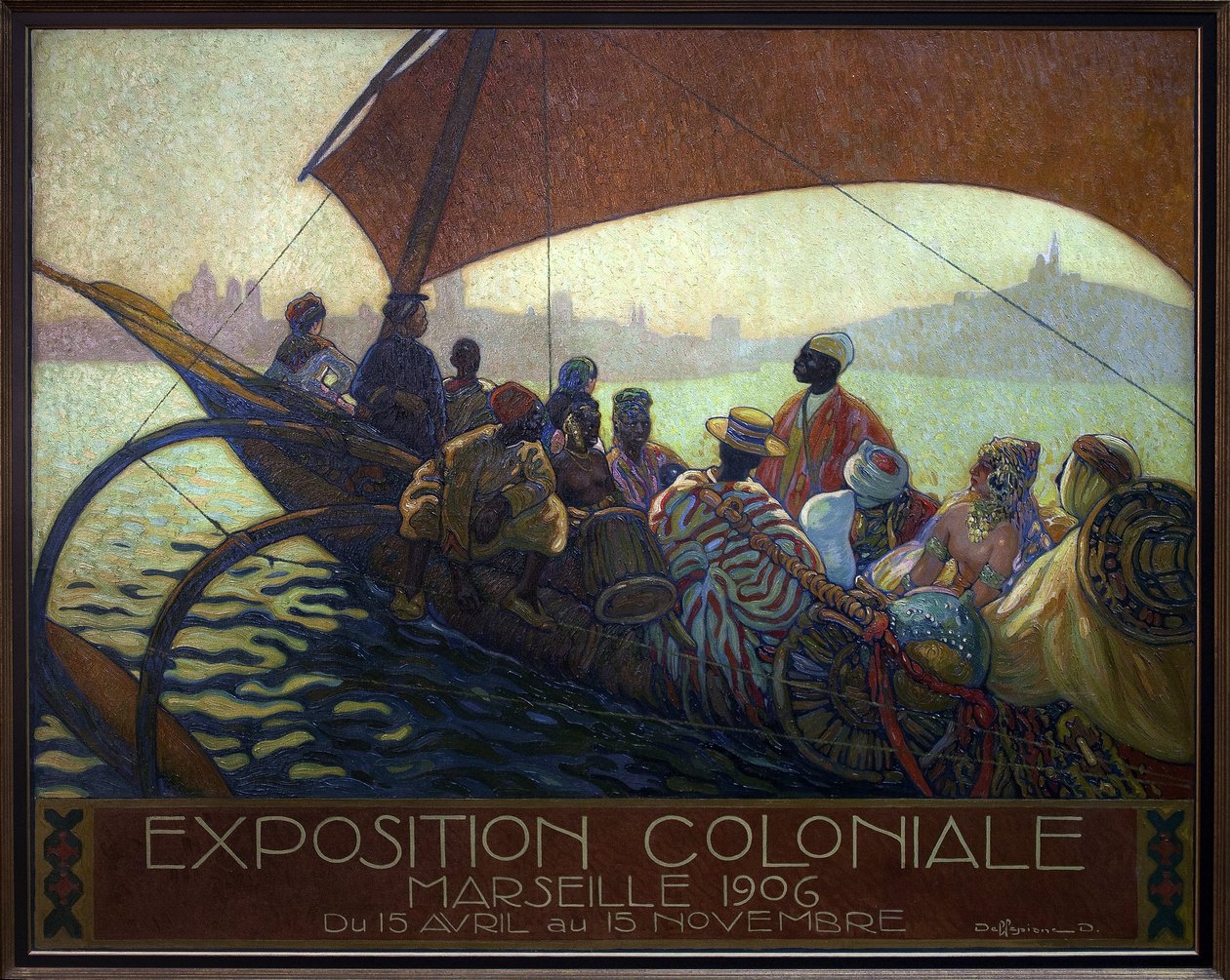 Colonial Exhibition of Marseille in 1906 by David Dellepiane