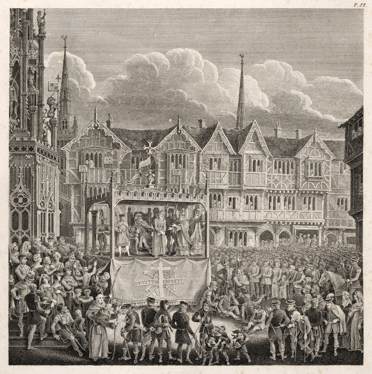 Representation of a Pageant Vehicle at the Time of Performance by David Gee