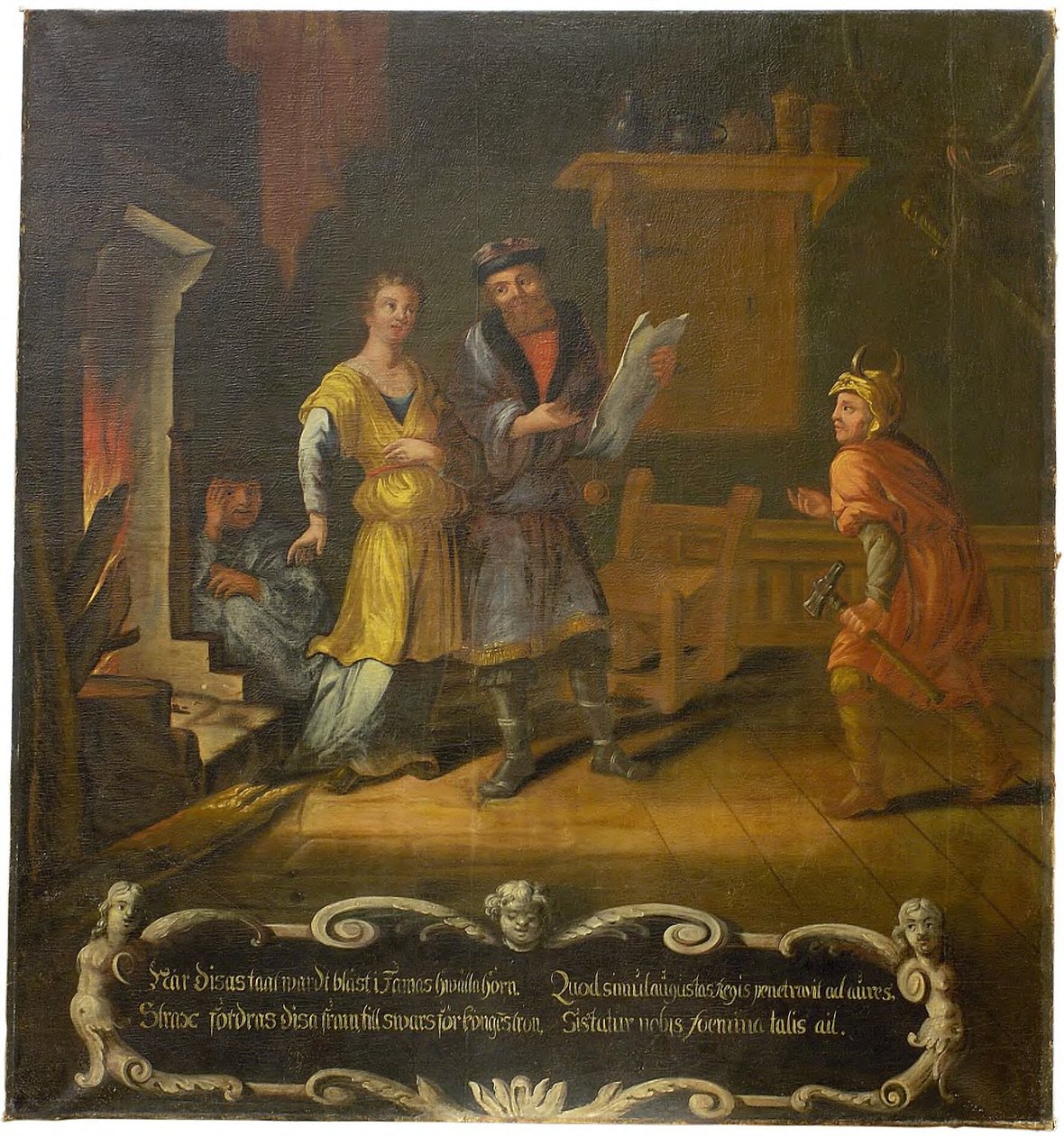 Disasagan "When Disas language was blown [...]" by David Klöcker Ehrenstrahl
