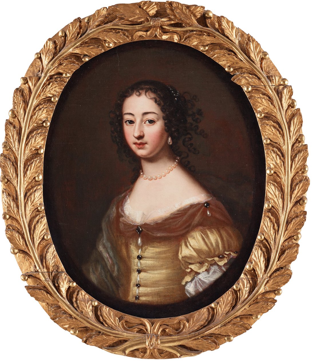 Lady in Yellow Dress by David Klöcker Ehrenstrahl