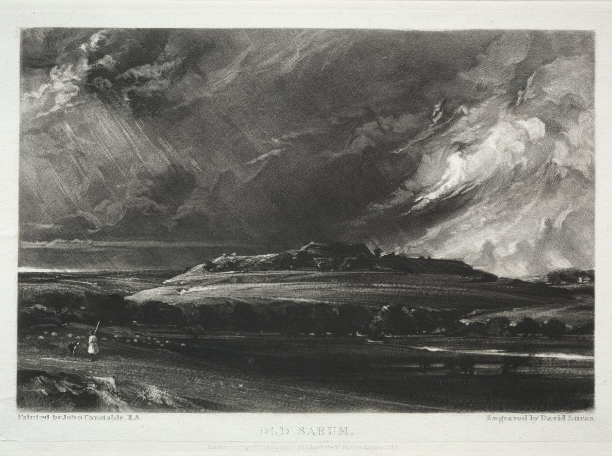 Old Sarum by David Lucas