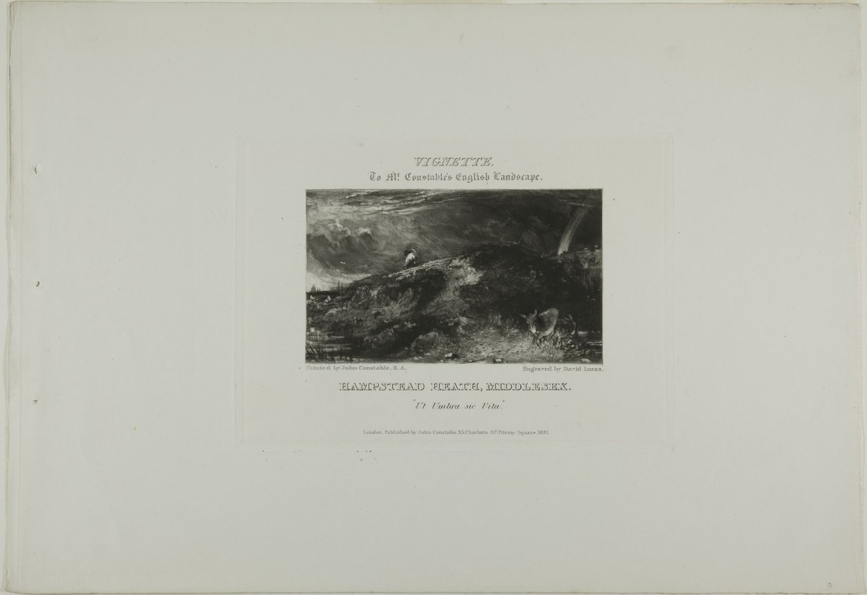 Vignette to Mr. Constable