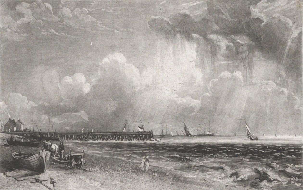 Yarmouth, Norfolk, 1832 by David Lucas
