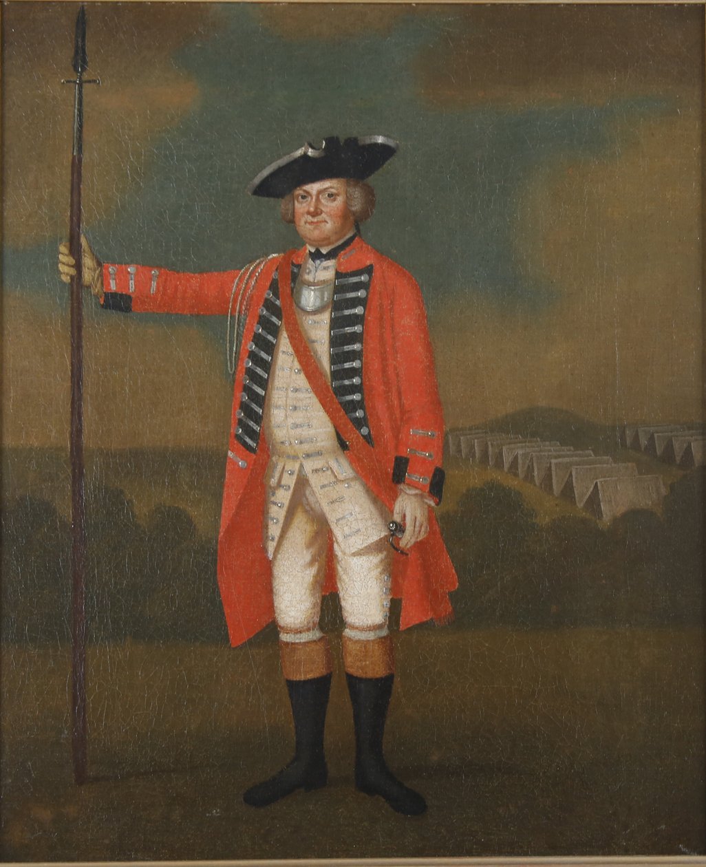 Portrait of a British Infantry Officer by David Morier