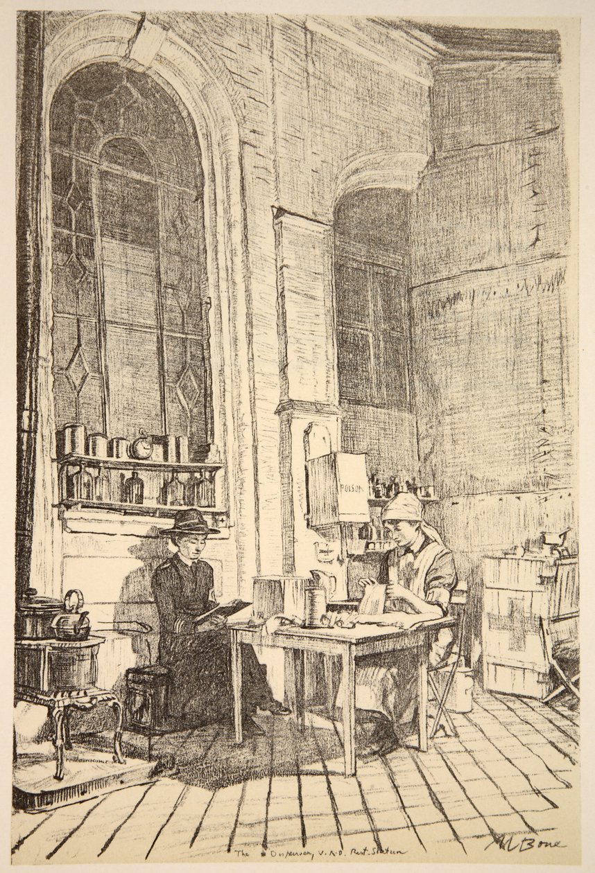 A VAD Rest Station, Illustration from 