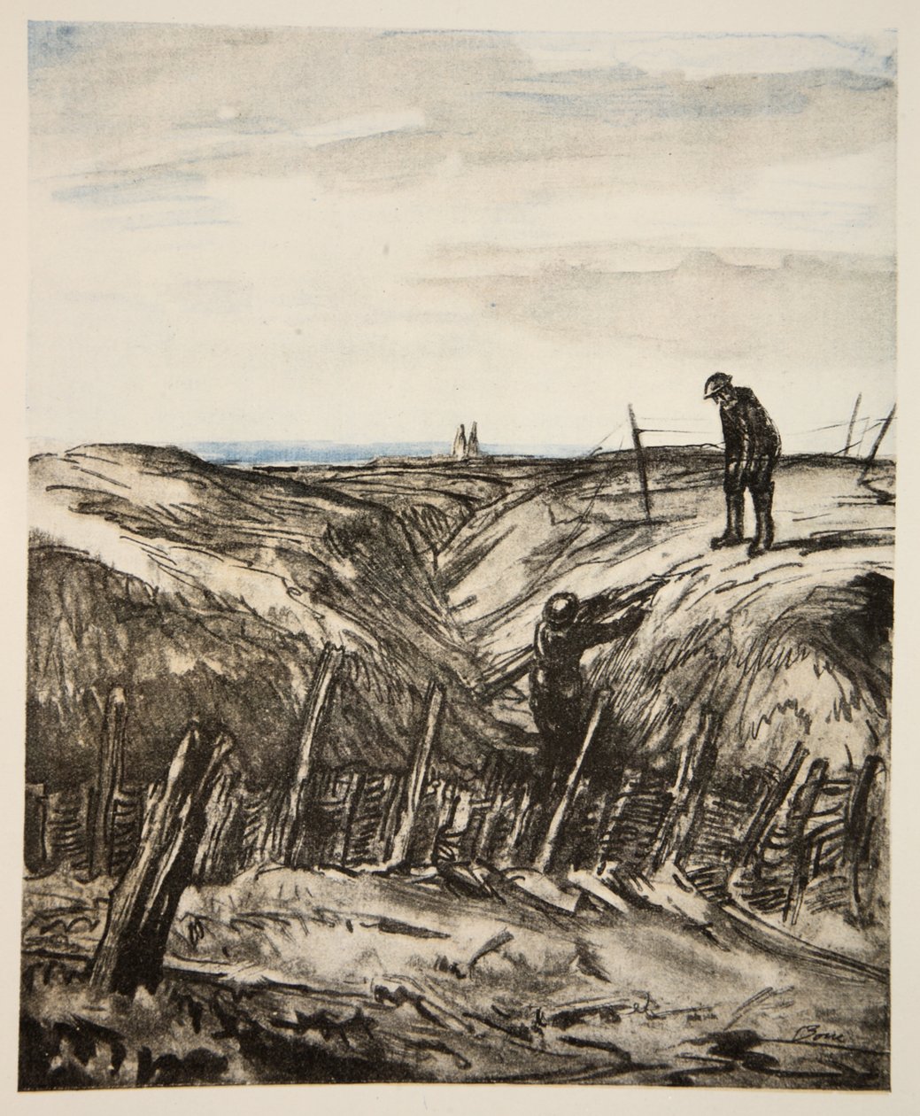 A Ruined Trench, Illustration from 