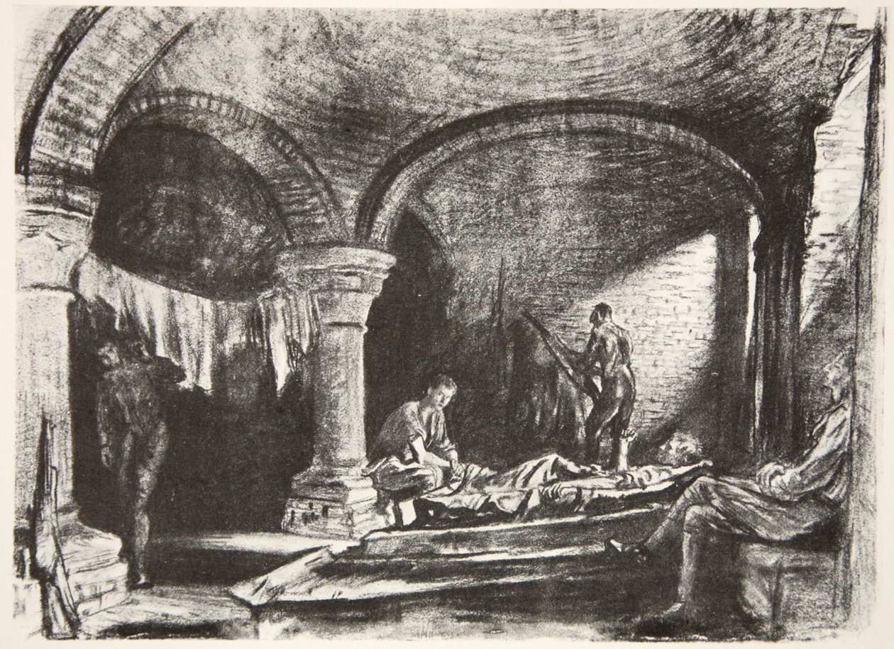 An Underground Billet, Illustration from 