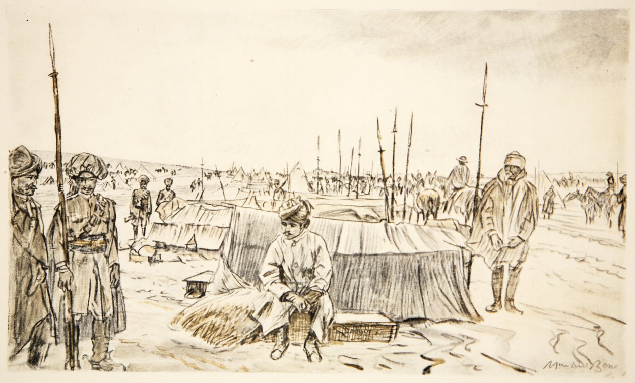 Indian cavalry, illustration from 