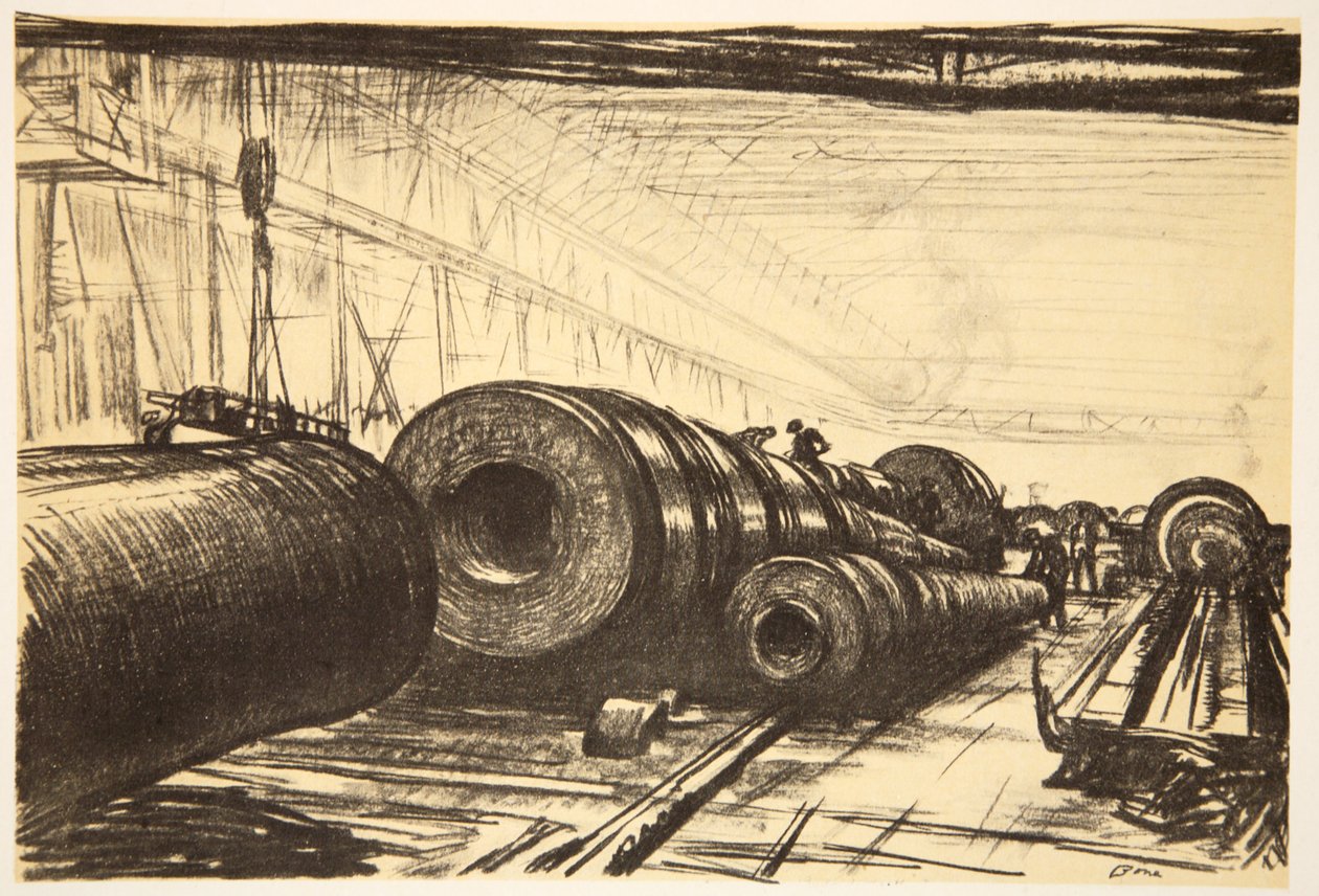 Some Great Guns by David Muirhead Bone