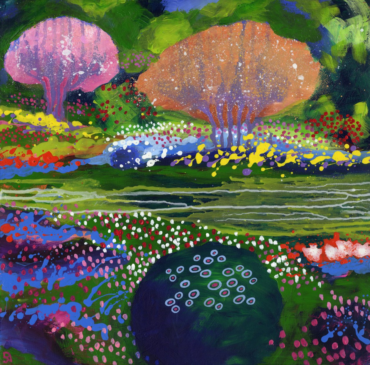 Bee Garden, 2017 by David Newton