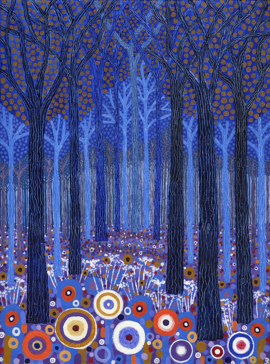 Blue Forest, 2011 by David Newton