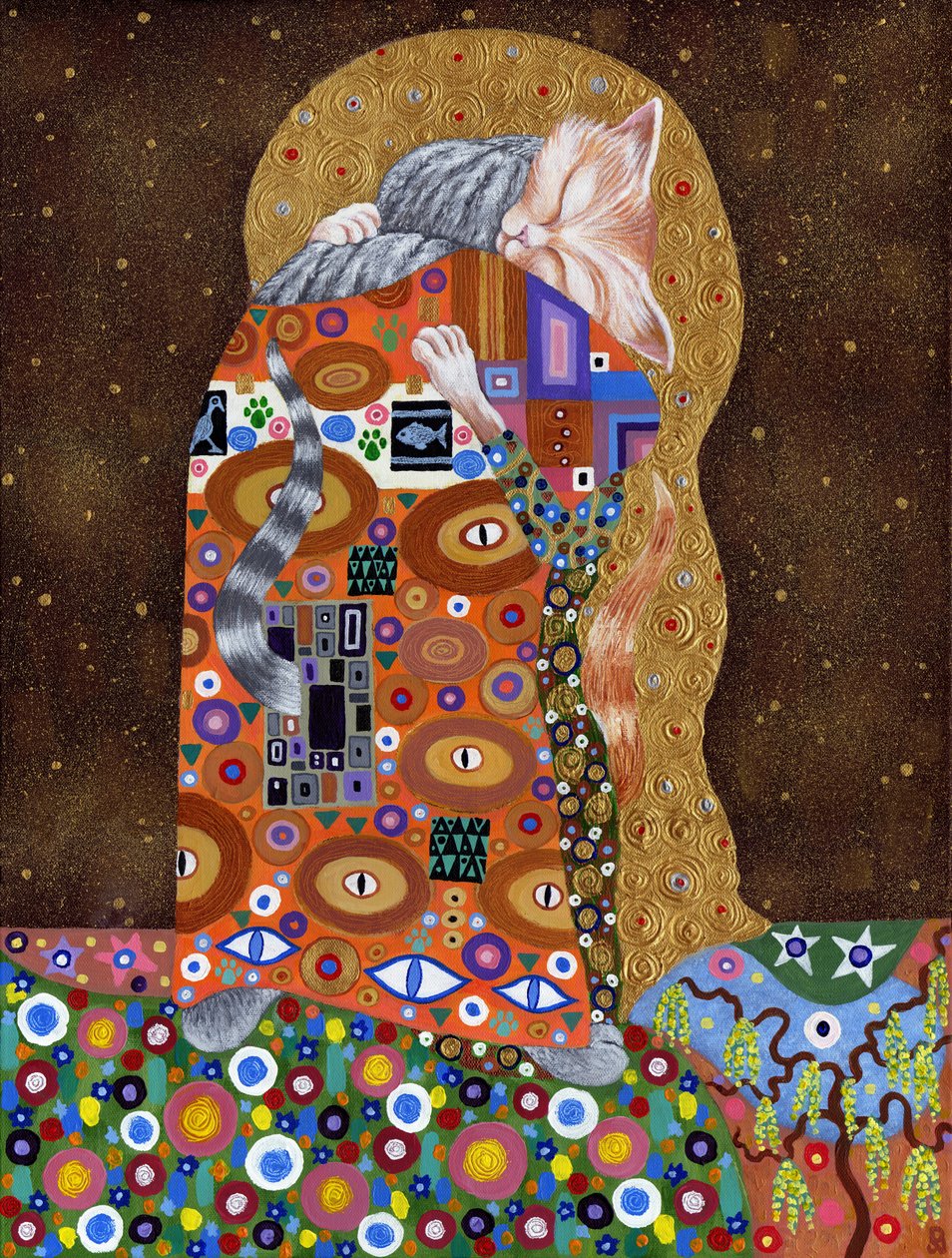 Feline Fulfilment, 2011 by David Newton