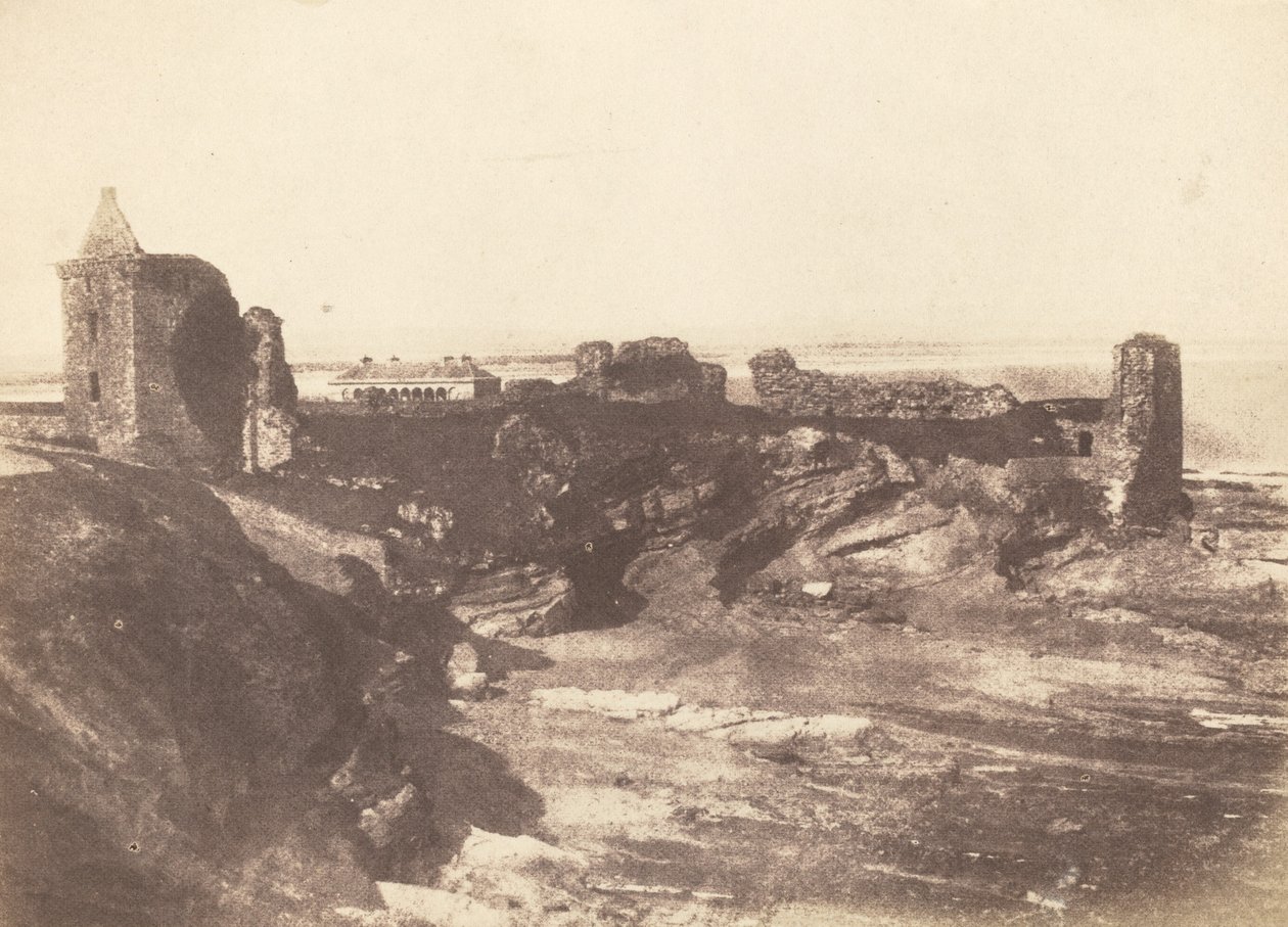 The Castle, St Andrews by David Octavius Hill, Robert Adamson