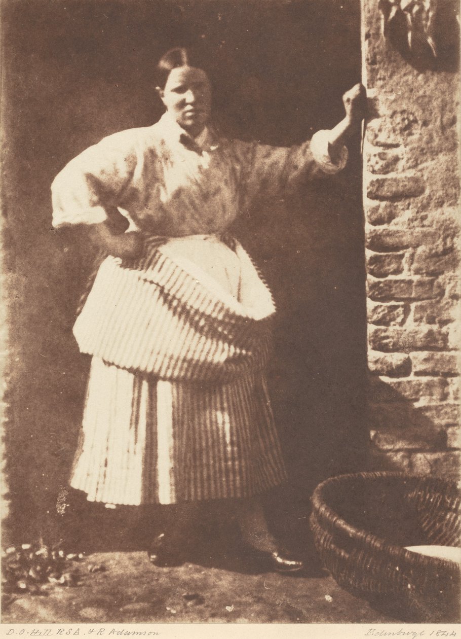 A Newhaven Fisherwoman, 1844 by David Octavius Hill