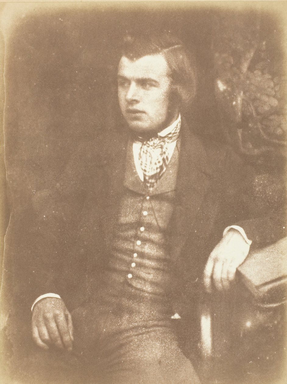 Mr. Brodie, RSA, August 25, 1845, Sculptor, Lived in Cornwell St. by David Octavius Hill