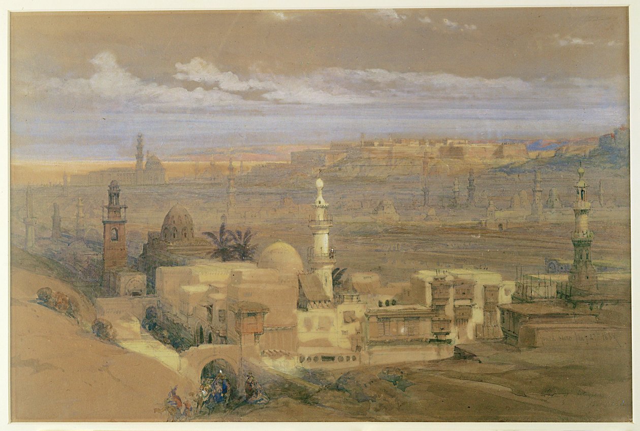A View of Cairo by David Roberts