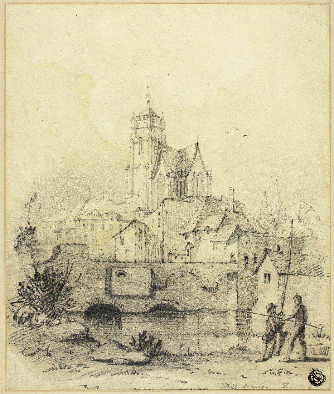 Dole, France by David Roberts