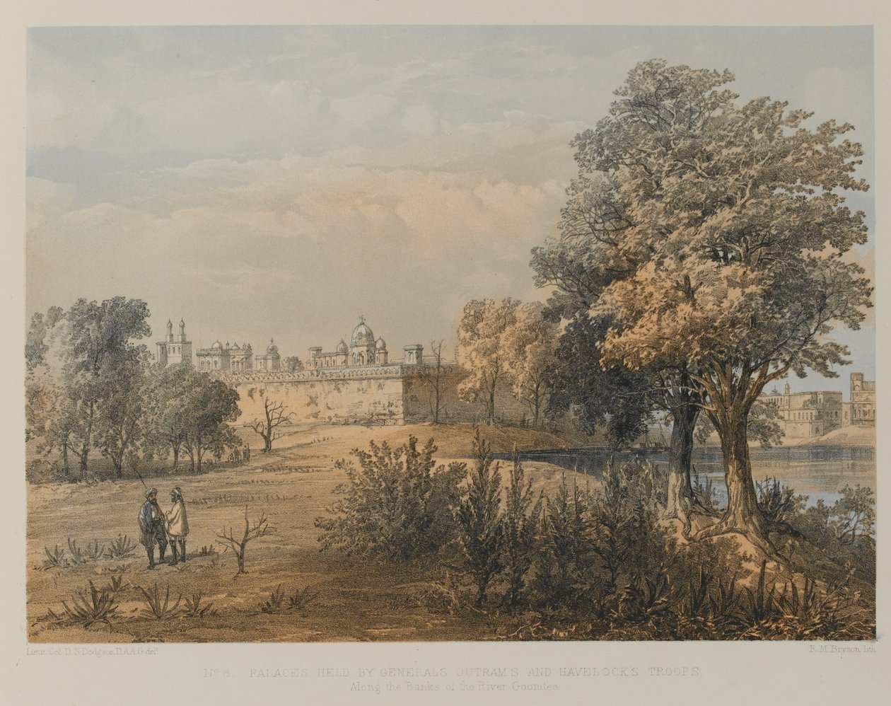 Palaces held by Generals Outram