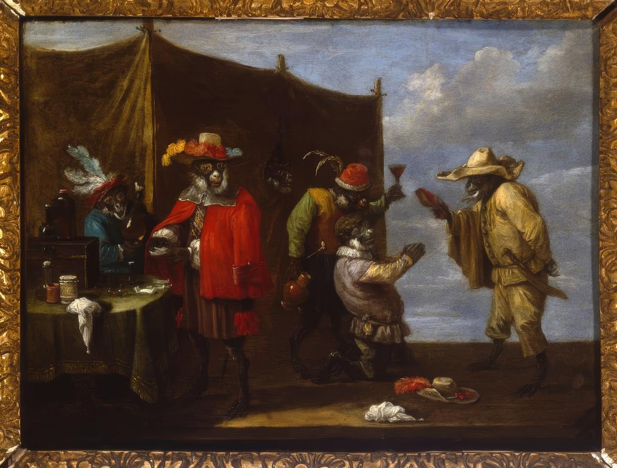 Monkey Business by David Teniers the Younger