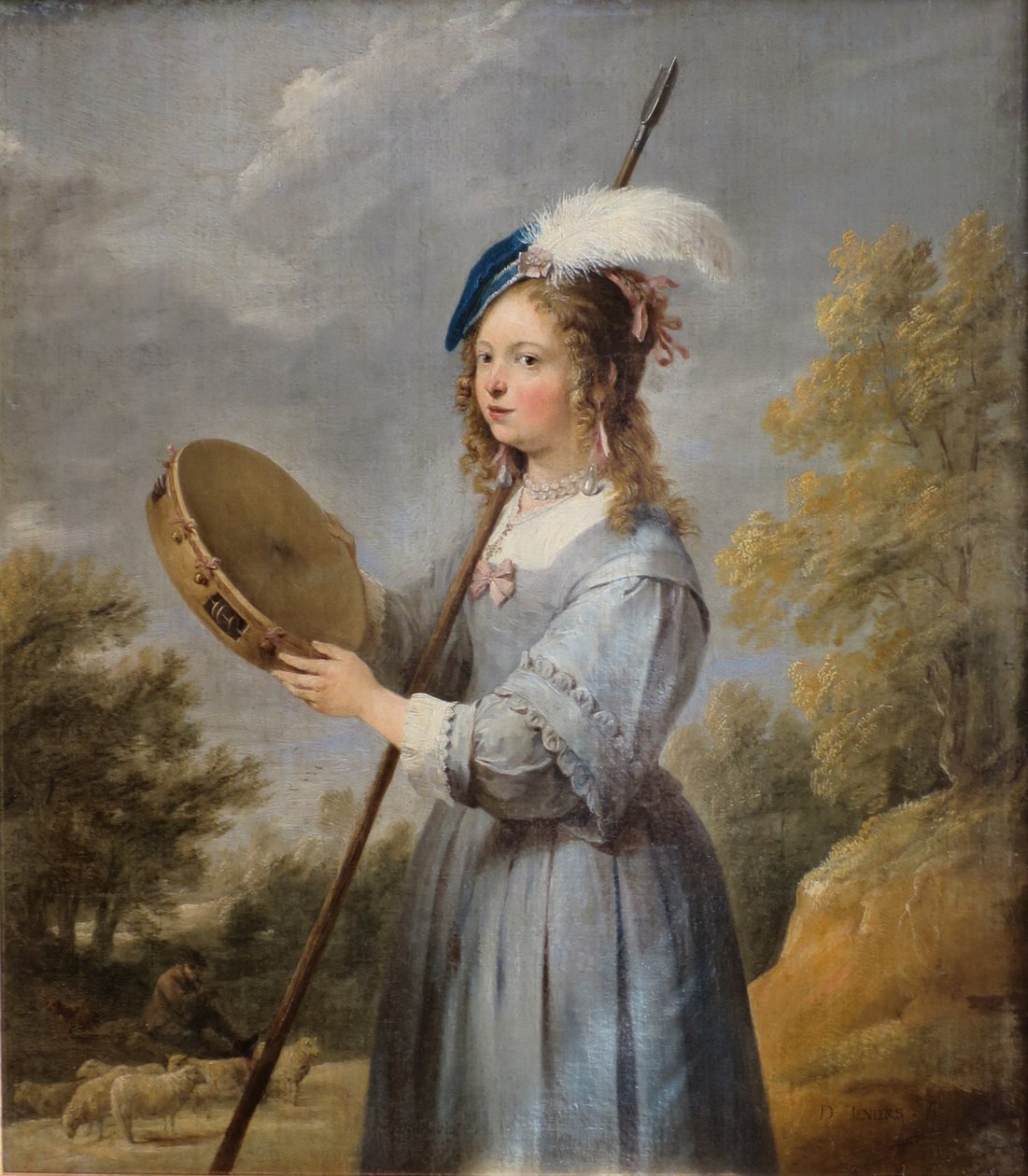 Shepherdess by David Teniers the Younger