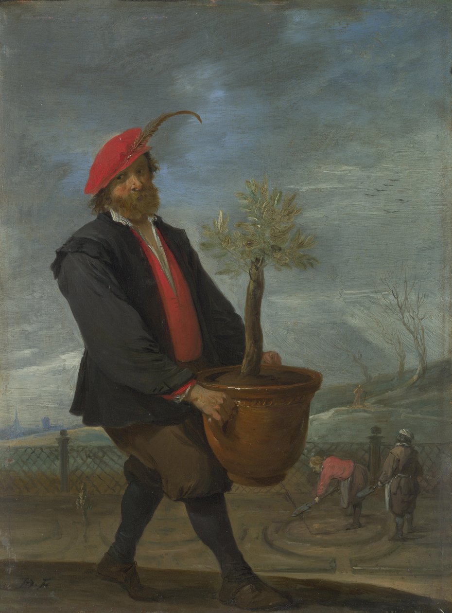 Spring (From the series The Four Seasons) by David Teniers the Younger