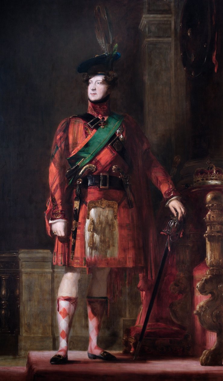 Portrait of King George IV, 1830 by David Wilkie