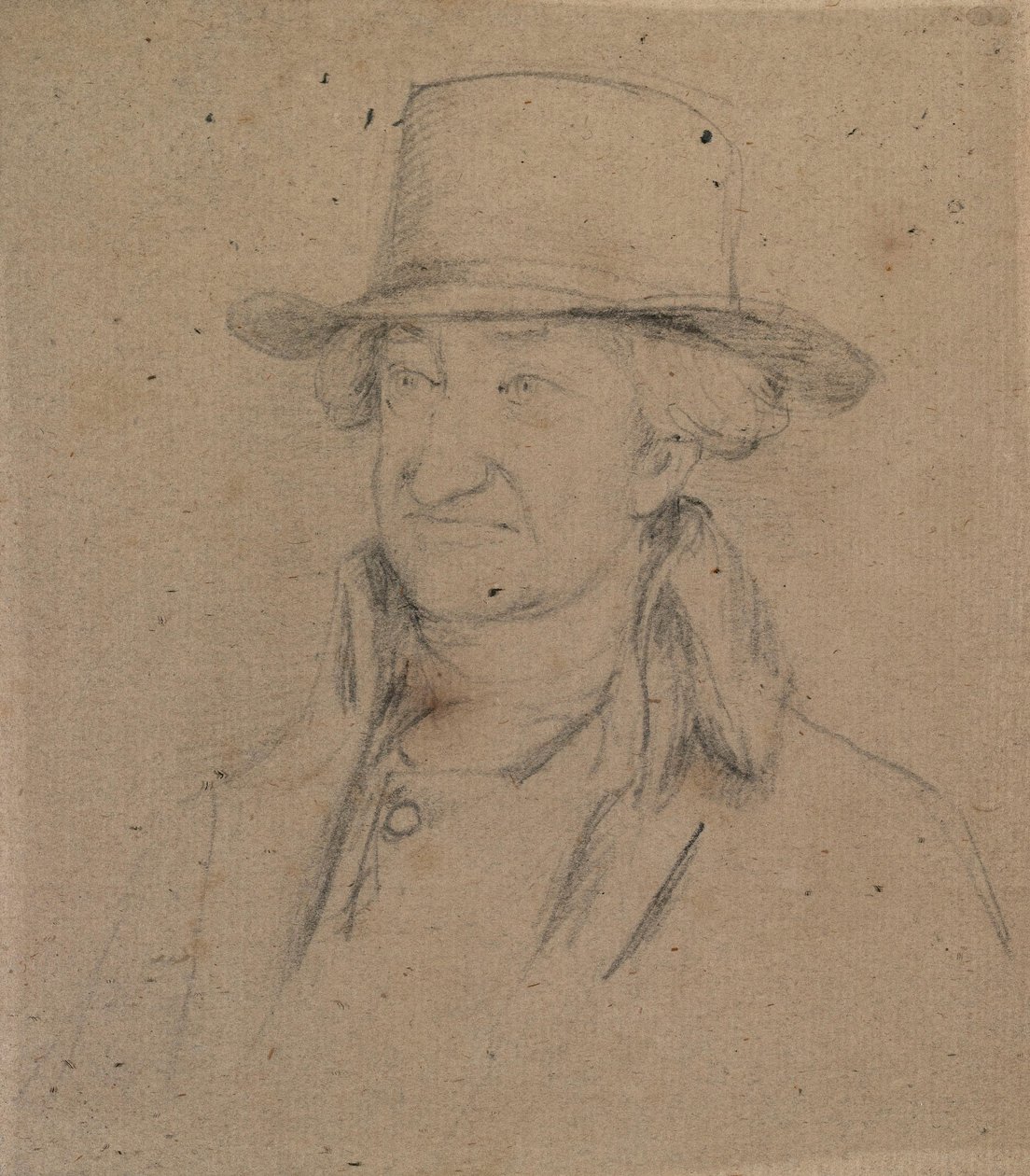 Portrait of a Gentleman with a Hat by David Wilkie