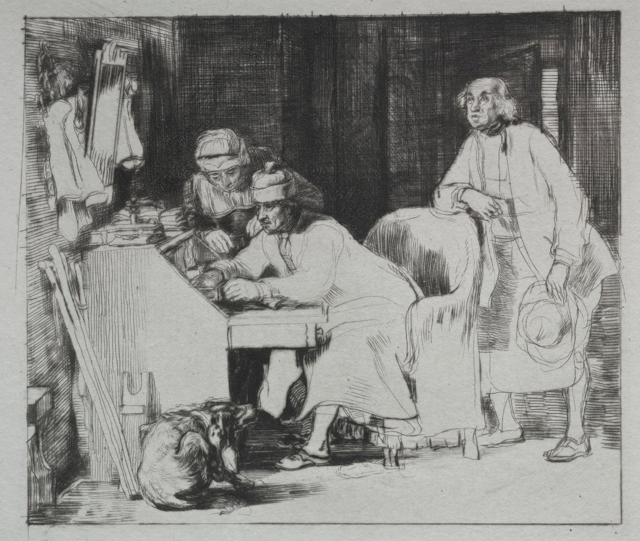 The Lost Receipt by David Wilkie