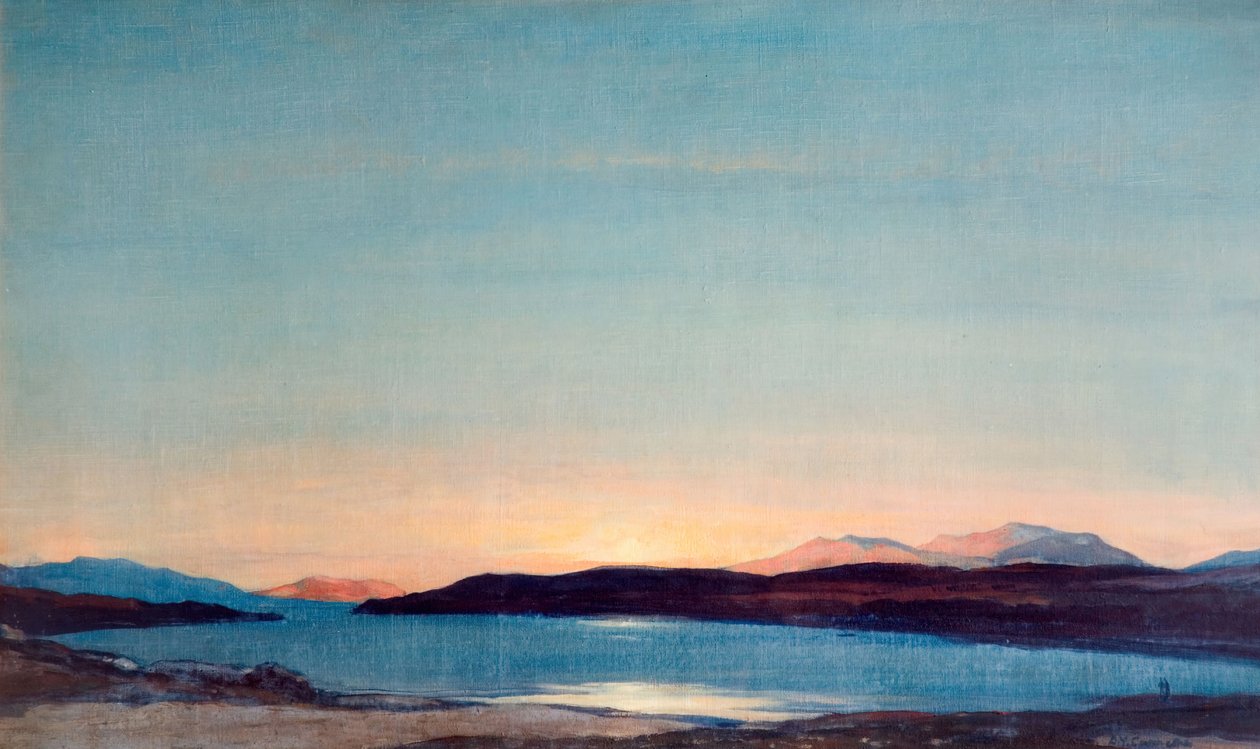 Sundown, Loch Rannoch by David Young Cameron