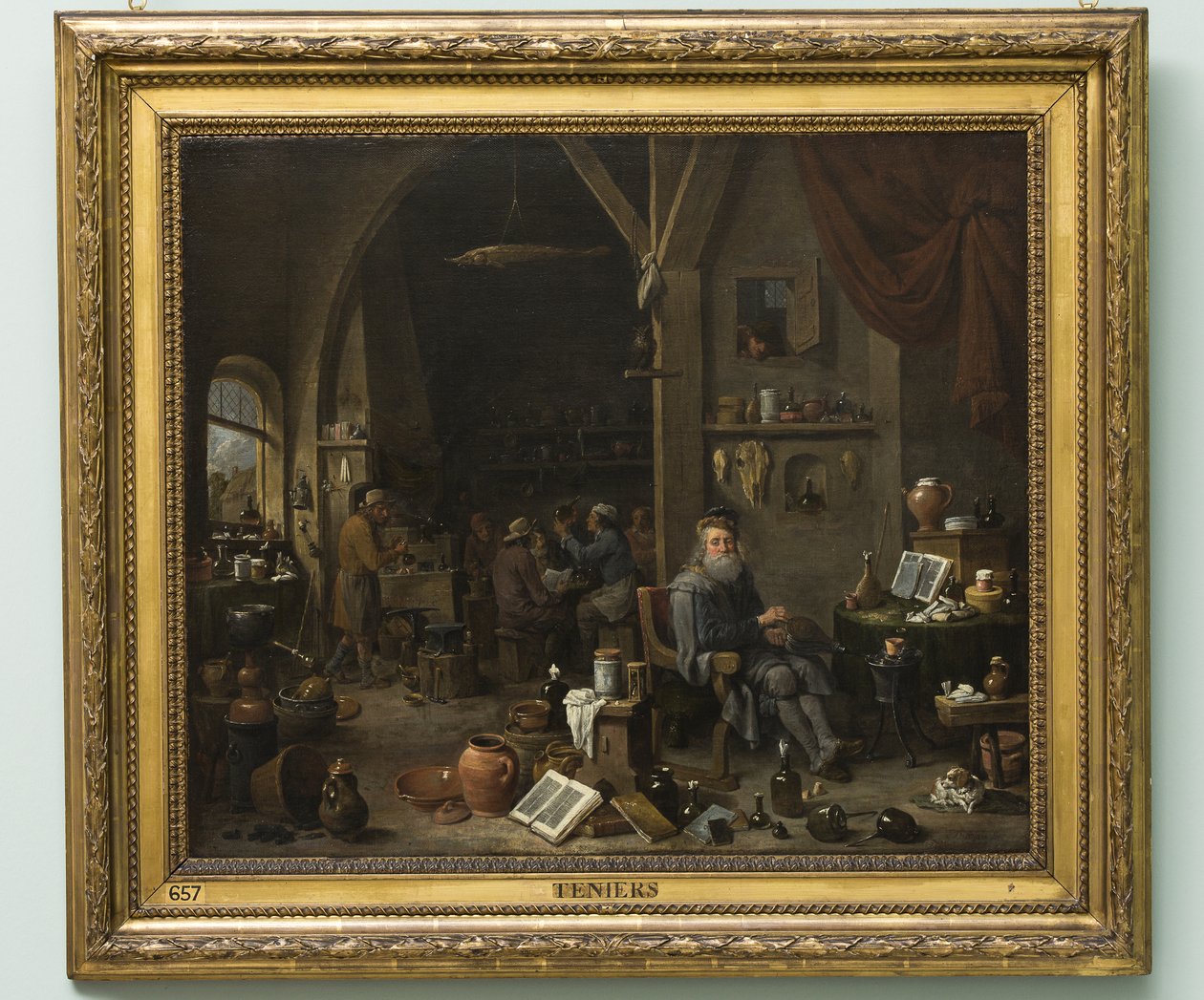 An Alchemist by David Teniers the Younger