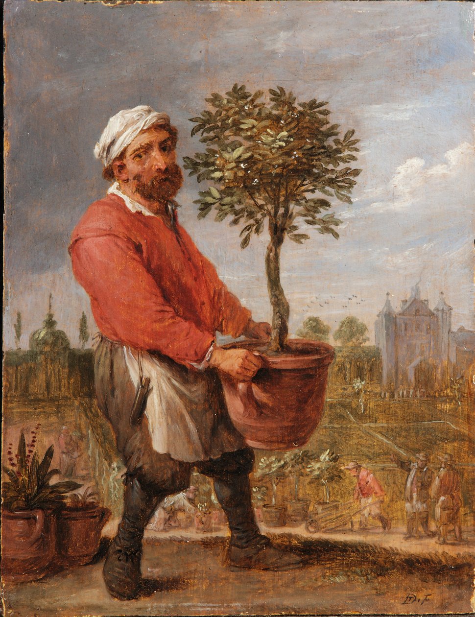 An Allegory of the Four Seasons: Spring by David Teniers the Younger