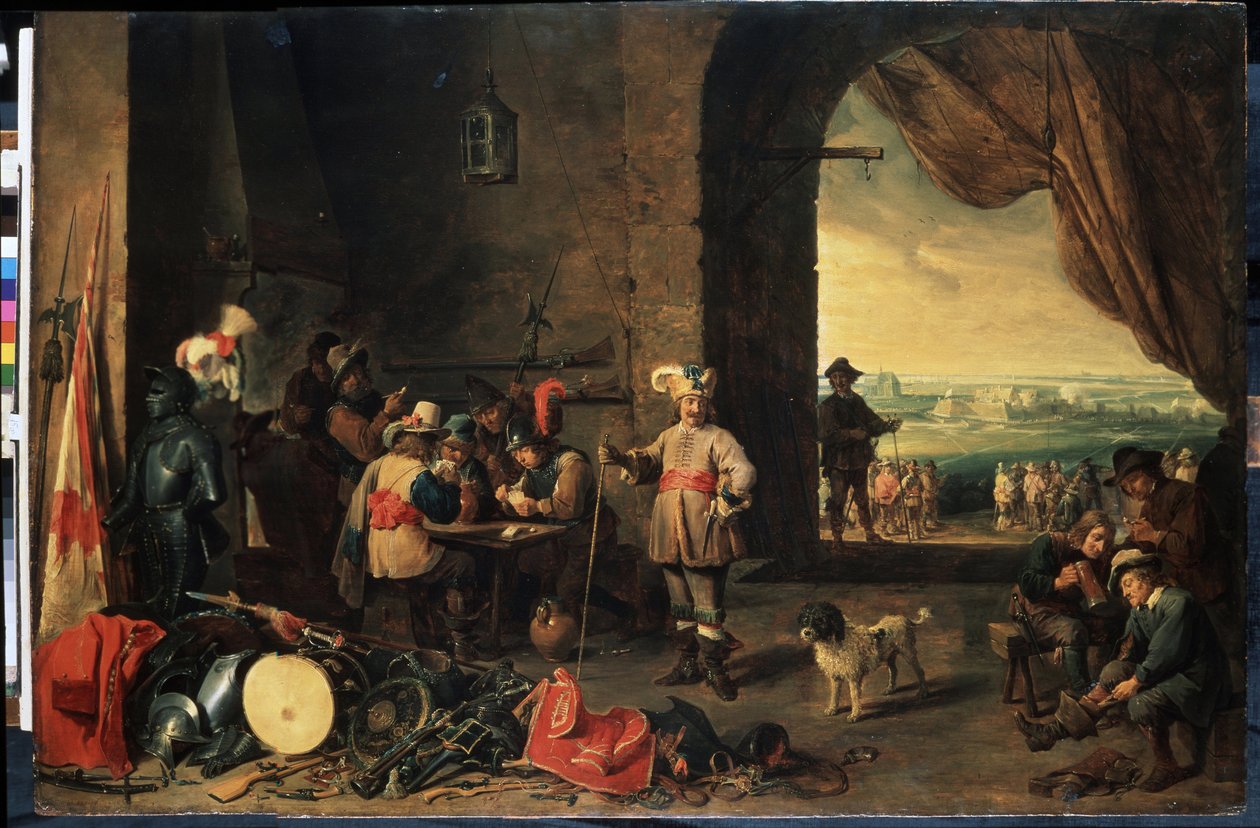 The Guardroom by David Teniers the Younger