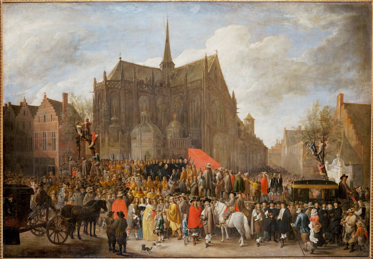 The Shooting Contest at Brussels by David the Younger Teniers
