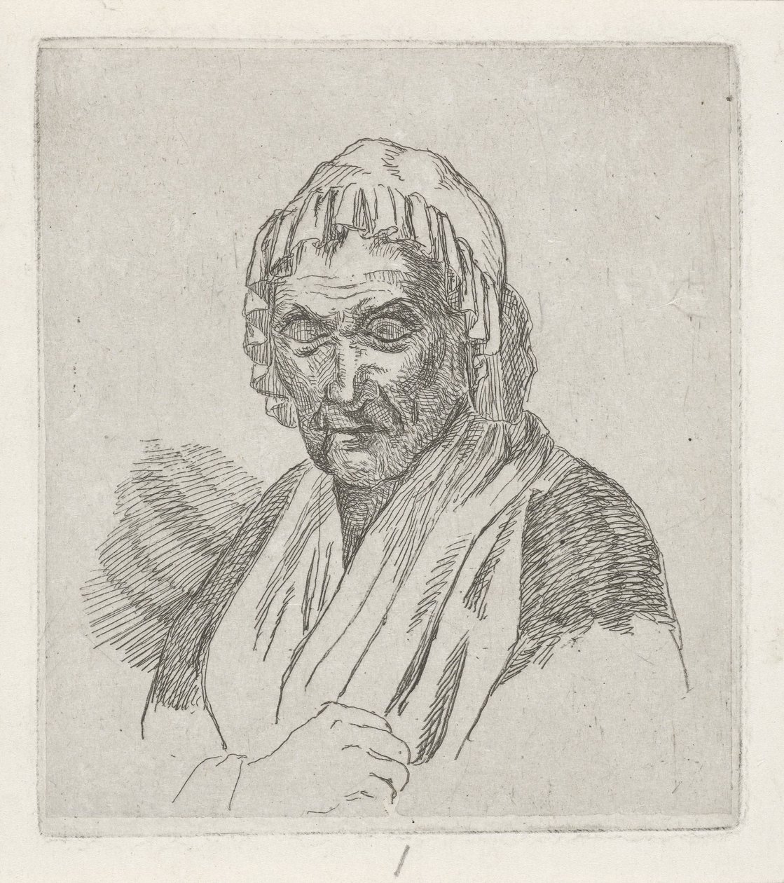 Older Woman by David van der Kellen