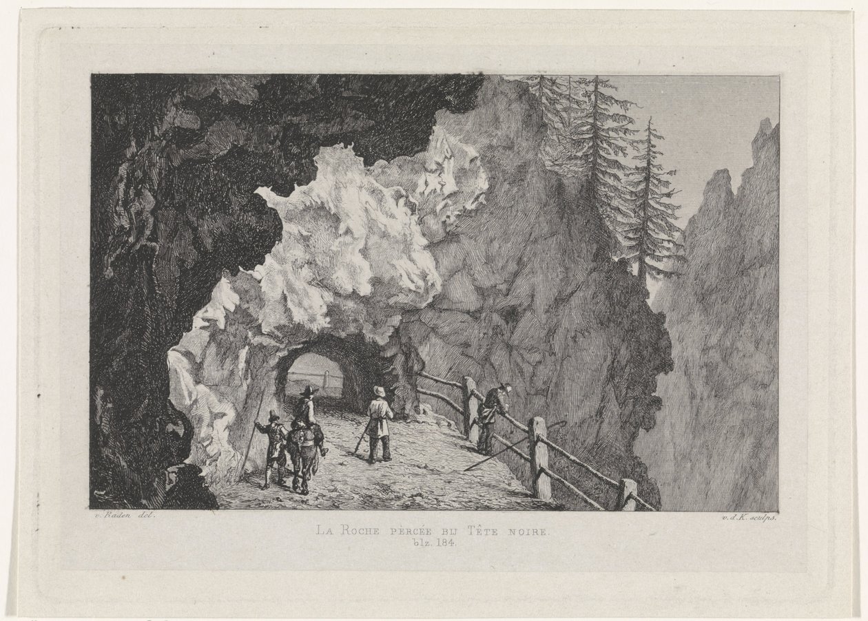 Passage in the Rocks by David van der Kellen