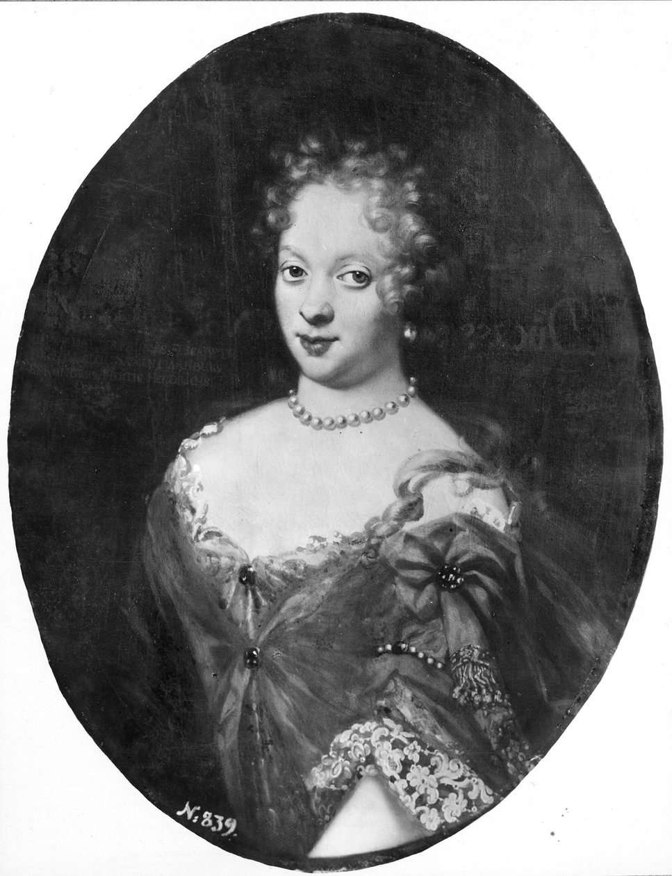 Elisabeth, 1668-1738, Princess of Mecklenburg-Güstrow by David von Krafft