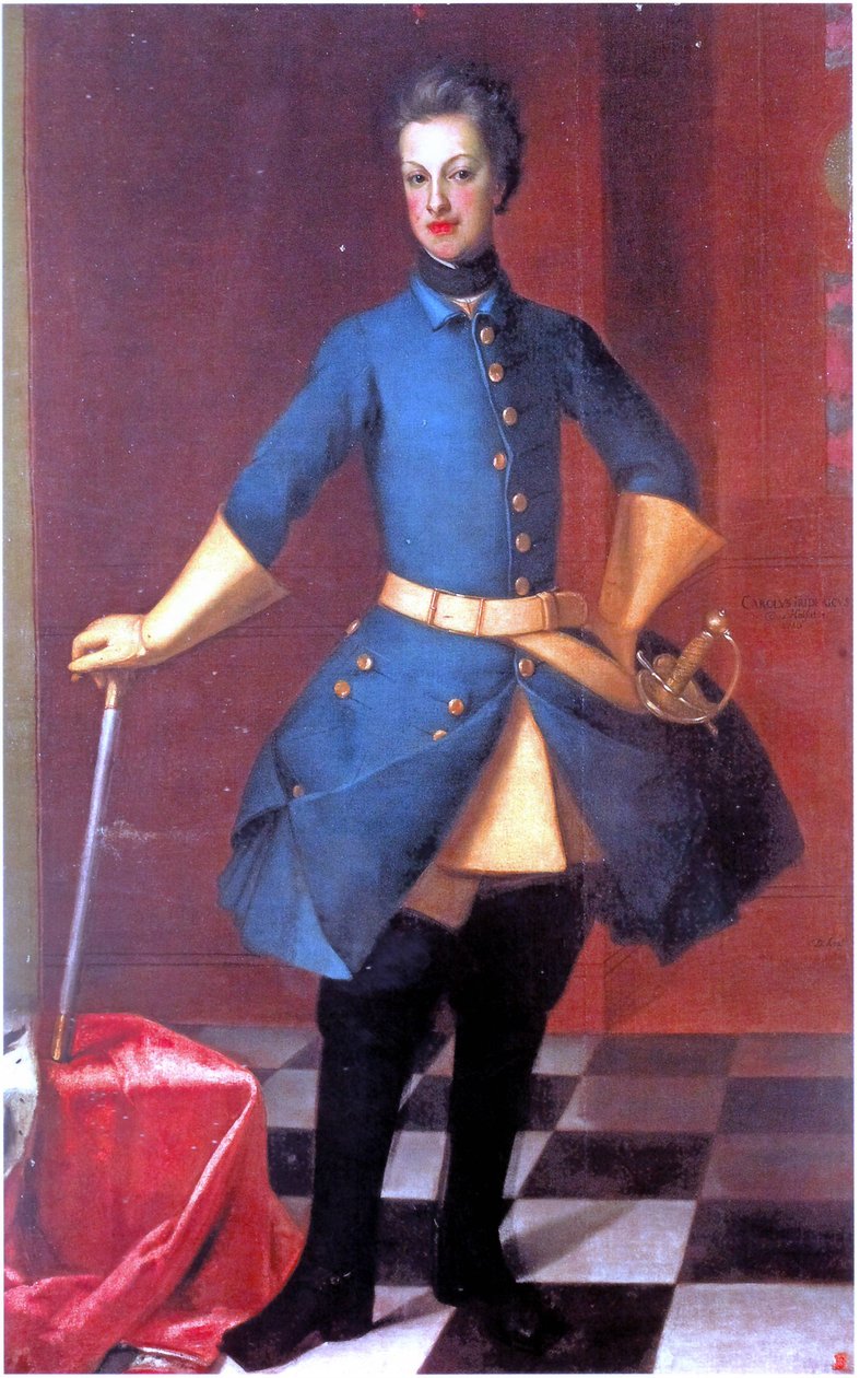 Portrait of Charles Frederick of Holstein-Gottorp (1700–1739) by David von Krafft