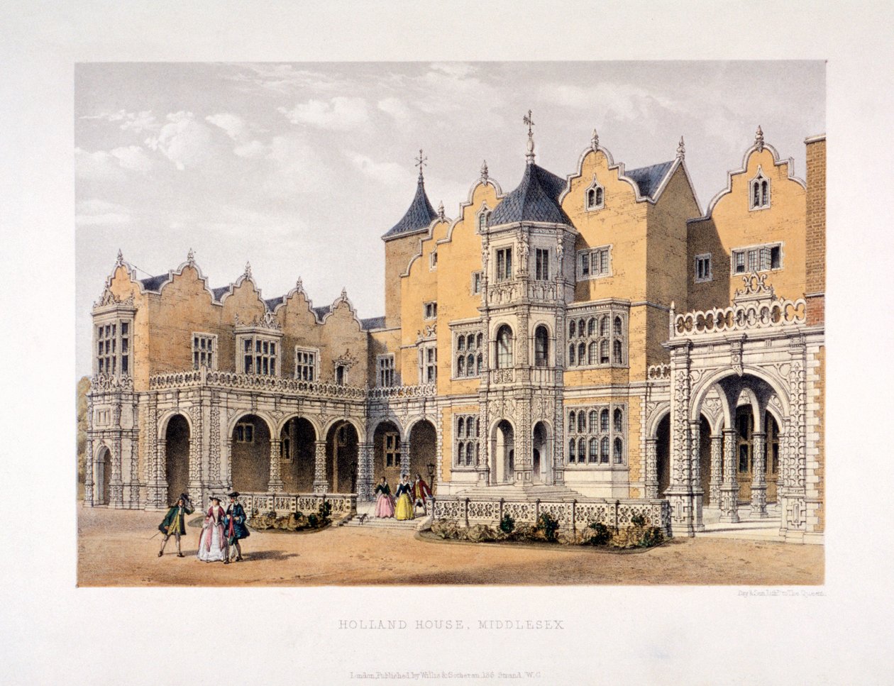 Holland House, Kensington, London by Day and Son