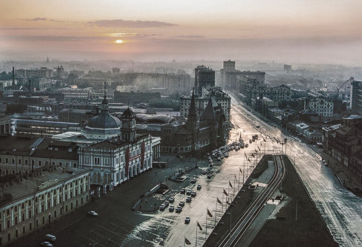 USSR Moscow Komsomol Square, Leningrad & Yaroslavl Stations by Dean Conger
