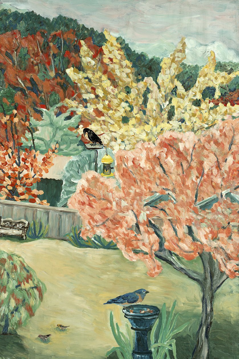Backyard Fall, 2016 by Deborah Eve Alastra